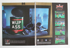 NFL ExtremePlayStation Video Game Vintage 1998 Print Ad PROMO Art picture