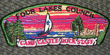Mint CSP Four Lakes Council Camp Castle Rock Staff S-UA picture