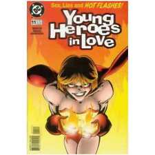 Young Heroes in Love #11 in Near Mint condition. DC comics [n picture