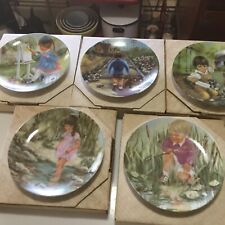 5 RUSTY MONEY  - SEEMS LIKE YESTERDAY - 81/2” Collector Plates NEW W/ COA’S picture