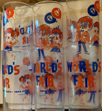 1964-65 New York World's Fair Glasses Set of Six picture