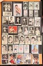 38 x DIFFERENT CARDS JOB LOT BOXERS BOXING GUM TRADE CIGARETTE A&BC ALL SPORTS + picture