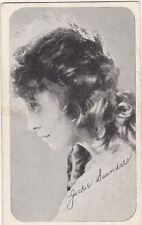 1917-1921 KROMO GRAVURE MOVIE STARS JACKIE SAUNDERS RARE, POPULAR CARD picture