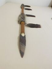 Native American Authentic Cherokee Racoon Spear By Enrolled Member Of Tribe picture