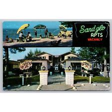Postcard FL Indian Rocks Beach Sand-Glo Apartments picture