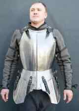 New Handmade The Cursed Black Medieval Knight Steel Practice Cuirass Garget Set picture