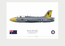 Warhead Illustrated Macchi MB-326H 79 SQN RAAF A7-050 Aircraft Print picture