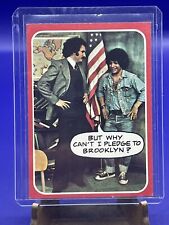 Welcome Back Kotter 1976 TOPPS CARD 15 ‘But Why Can’t I Pledge To Brooklyn?’ picture
