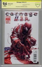 Carnage U.S.A. 1 9.6 Signed Clayton Crain picture