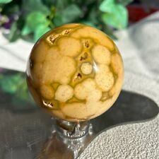 355g Natural  RARE Polished Ocean Jasper CRYSTAL SPHERE Mineral Display Healing picture