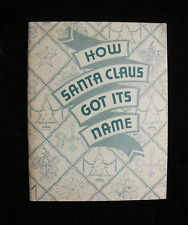 LATE 1940'S BOOKLET:  