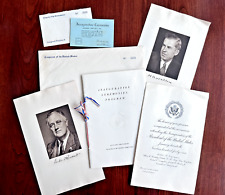 1941 US PRESIDENT FRANKLIN D ROOSEVELT FDR INAUGURAL INVITATION PACKET B1002 picture
