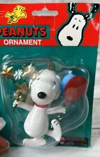 NIP Kurt Adler Peanuts Dancing Snoopy Ornament Celebrate with stars, balloons picture