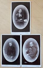 3 Belfast CDVs by E.T. Church Ireland portrait photographer 1880s picture