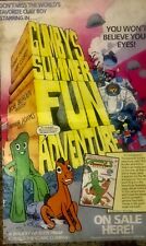 Art Adams Gumby summer fun promo poster Comico comics 1984 pokey vintage rare picture