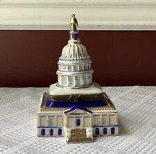 Vintage Classic Collectibles U.S. Capital Clinton Inauguration Trinket Box, 1996 picture