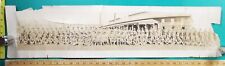 1918 WWI Jefferson Barracks MO Yard Long Photo Infantry Soldiers Officers Swords picture
