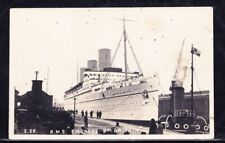 EMPRESS OF BRITAIN CANADIAN PACIFIC CPR REAL PHOTO POSTCARD RPPC ** OFFERS ** picture