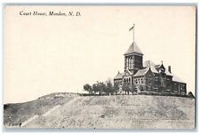 Mandan North Dakota ND Postcard Court House Building Exterior c1905's Antique picture