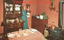 Postcard KS Dodge City Boot Hill Typical 1870 Kitchen Chrome Vintage PC H7539 picture