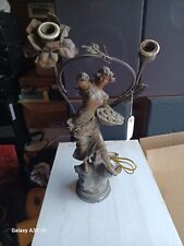 20th Century Bronze Table Lamp by French sculptor Georges Maxim 1885-1940 picture