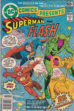 DC COMICS PRESENTS # 2 NM   SUPERMAN & FLASH Part 2 of 4th RACE - NEWSSTAND VF+ picture