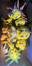Lot of 5 Vintage Looney Tunes Tweety Bird Plushes  90s picture