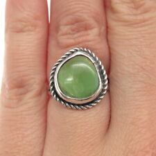 Old Pawn Navajo Sterling Silver Southwestern Royston Turquoise Ring Size 5.25 picture