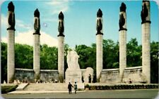 Mexico City Mexican American War Monument Chapultepec Turok Onlookers Postcard picture