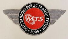 COLLECTIBLE 2009 MTS Outstanding Public Transit System Patch NEW San Diego MINT picture