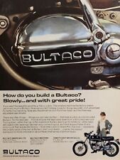 1968 Bultaco Lobito 100 Motorcycle Print Ad picture