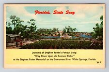 FL-Florida, Florida's State Song, Vintage Postcard picture