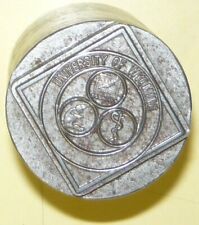 Metal die or stamp, University of Wyoming picture