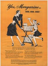 Margarine National Association Vintage Original 1947 Magazine Print Ad picture