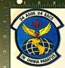 USAF 24 ASOS 24 EACS (24th EXPEDITIONARY AIR SUPPORT OPERATIONS SQ. PATCH (AFA) picture