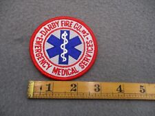 Darby Fire Co #1 Emergency Medical Service Patch W6 picture
