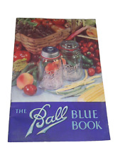 Vintage Ball Blue Book Canning Preserving Recipes 1941 Edition U, 56pgs. NICE picture
