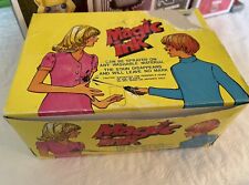 Vintage 1980’s Magic Ink Gag Trick  DISPLAY BOX w/ 19 of 24 picture