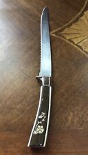 Vintage Lifetime Cutery Large Knife Good Used Condition Serrated Blade GUC picture