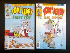 TOM & JERRY GIANT SIZE #2 64 Page + BIG BOOK #2 52 Page Harvey Comics 1993 picture
