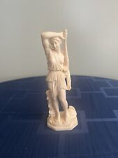 Vintage a. Santini sculpture of woman figurine signed made in Italy 9”  picture