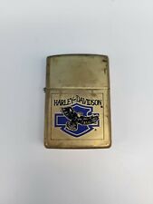 Vintage Harley Davidson Made IN USA Eagle Emblem Zippo Lighter 1932 / 1991 picture