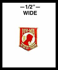 POW MIA Pin -New- Red / Gold -  picture