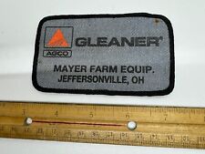 Vintage agriculture Gleaner Trucker Hat Patch picture