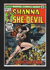 Shanna The She-Devil #2 (1973): Jim Steranko Cover Art Bronze Age Marvel FN+ picture