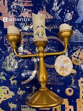 Disney Parks 2023 Beauty & the Beast LUMIERE Light Up Candlestick Candle Figure picture