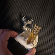 Vintage Coty Paris Parfum~0.13 Oz Mini~with original reindeer gift~France~RARE picture