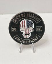 Miami Hialeah Police Midnight Glow in Dark Challenge Coin Police Officer picture