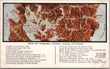 Vintage 1910s Panama Canal Postcard 
