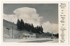 US Highway No. 10 on the Mullan Trail at Ross Point, Idaho RPPC picture